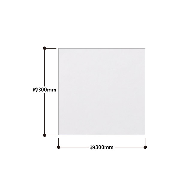 ピタットくっつく保冷保温タオル（SNS-0300932）本体サイズ