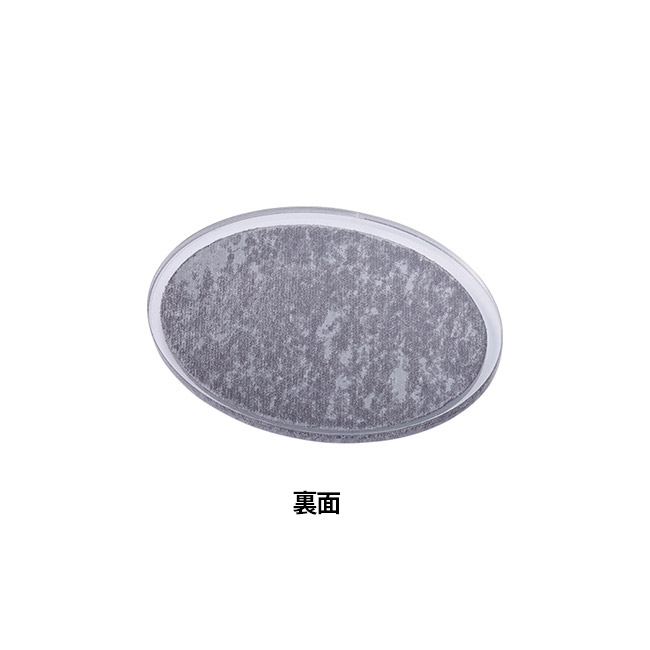 【プリント専用商品】アクリルマグネット　オーバル　クリア（SNS-0300949）裏面