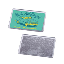 【プリント専用商品】アクリルマグネット　ワイドスクエア　クリア