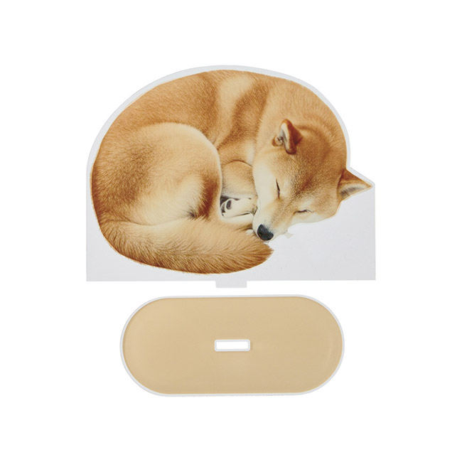 【プリント専用商品】アクリルスタンドワイド１３４×１００ｍｍ　クリア（SNS-0300956）パーツイメージ