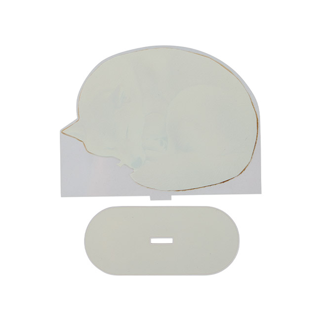 【プリント専用商品】アクリルスタンドワイド１３４×１００ｍｍ　クリア（SNS-0300956）裏面