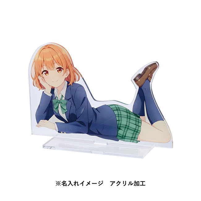 【プリント専用商品】アクリルスタンドワイド１５０×１０６ｍｍ　クリア（SNS-0300957）デザインイメージ