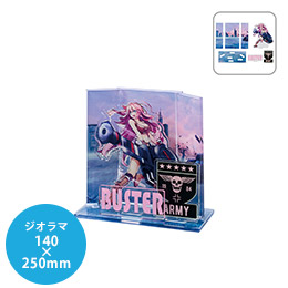 【プリント専用商品】アクリルジオラマ１４０×２５０ｍｍ　クリア