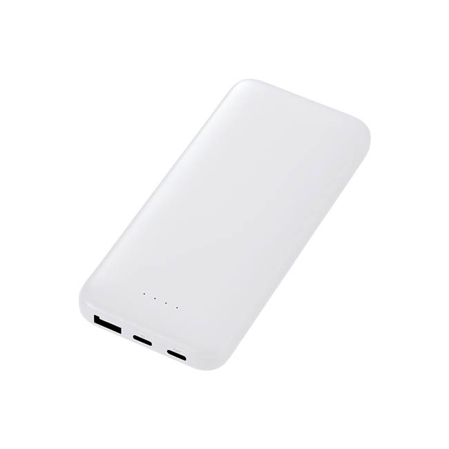 モバイルチャージャー10000(リン酸鉄使用)(SNS-0300972) ホワイト 本体