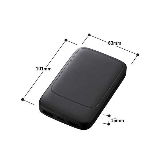 モバイルチャージャー5000(準固体使用)(SNS-0300973) 63×101×15(mm)