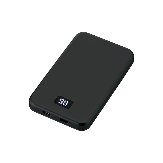 マグネット対応モバイルチャージャー5000(準固体使用)(SNS-0300975) ブラック 本体