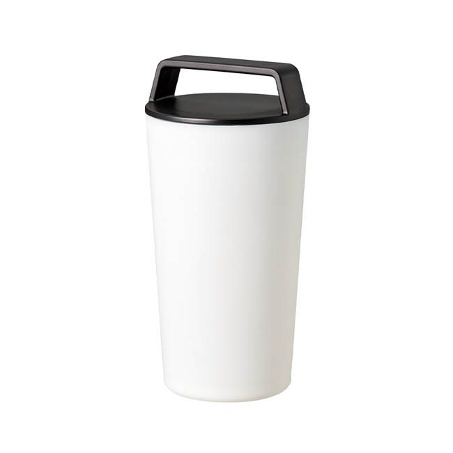 ハンドルサーモステンレスタンブラー460ml(SNS-0300977) マットホワイト 本体