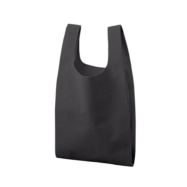 コーデュロイマルシェバッグ(M)(SNS-0301010) チャコールブラック 本体