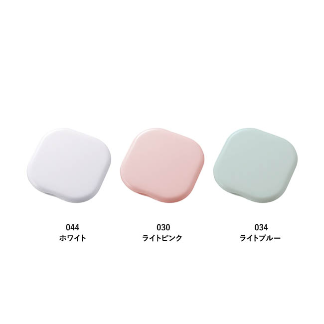 コーム付コンパクトミラー スクエア(SNS-0301014) カラー展開
