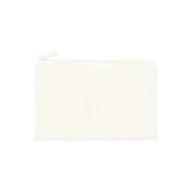 ワッシャーナイロンフラットポーチ(S)(SNS-0301021) ホワイト 本体