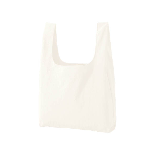 ワッシャーナイロンマルシェバッグ(L)(SNS-0301023) ホワイト 本体