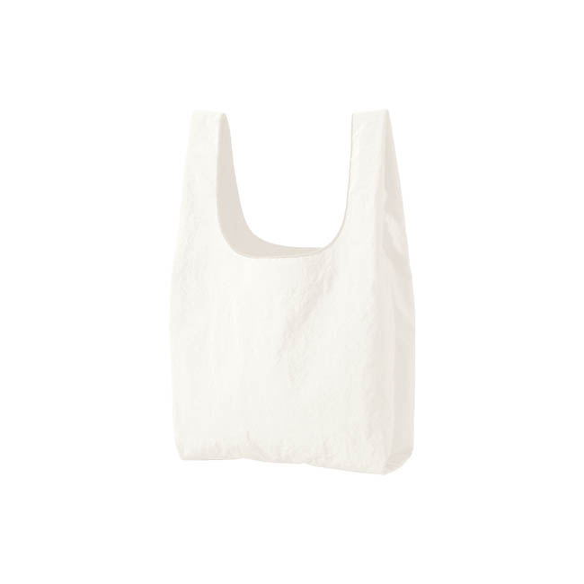 ワッシャーナイロンマルシェバッグ(M)(SNS-0301024) ホワイト 本体