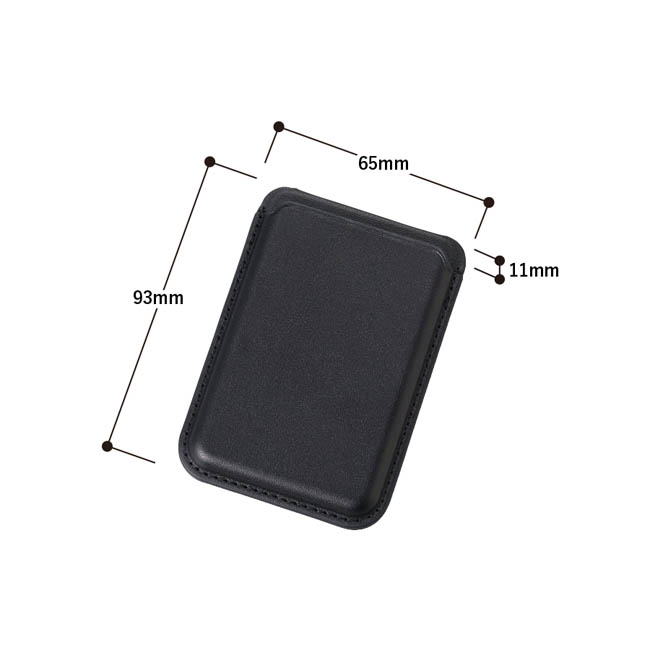 スマホスタンドにもなるマグネット対応カードケース(SNS-0301029) 約75×120(mm)