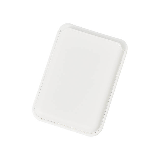 スマホスタンドにもなるマグネット対応カードケース(SNS-0301029) ホワイト 本体