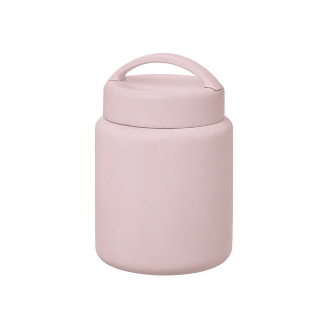 Handitサーモフードポット420ml(SNS-0301031) ピンクベージュ 本体