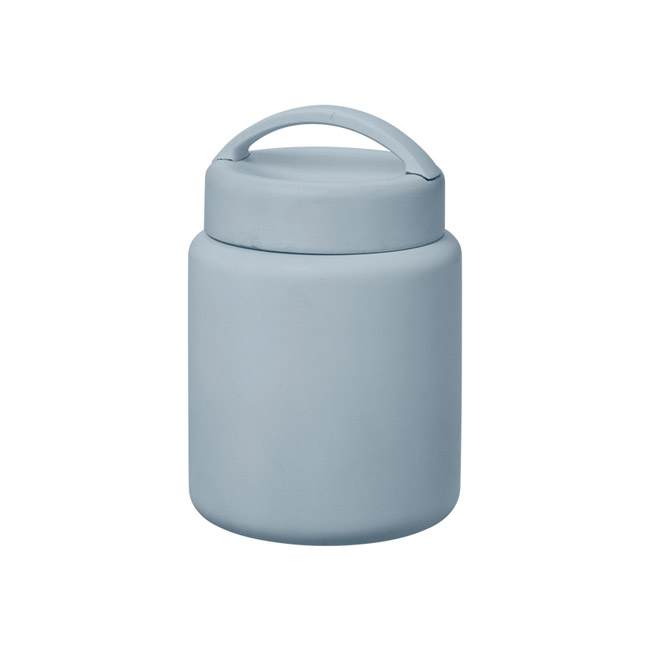 Handitサーモフードポット420ml(SNS-0301031) 水色のフードジャー単体カット