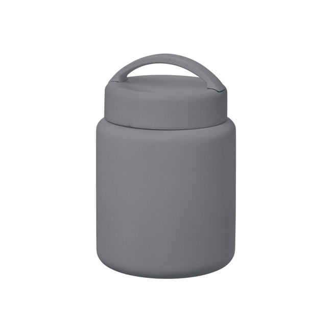 Handitサーモフードポット420ml(SNS-0301031) グレーのフードジャー単体カット