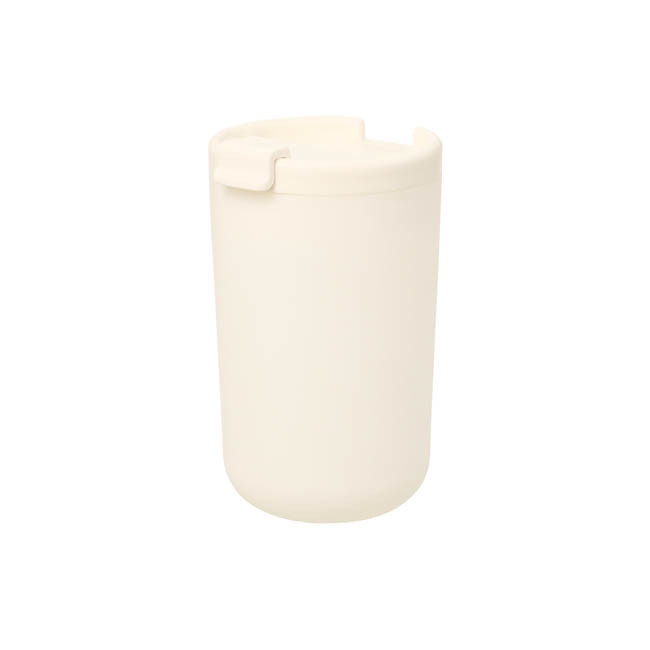 リッド付サーモタンブラー380ml(セラミックコーティング)(SNS-0301040) ホワイト 本体