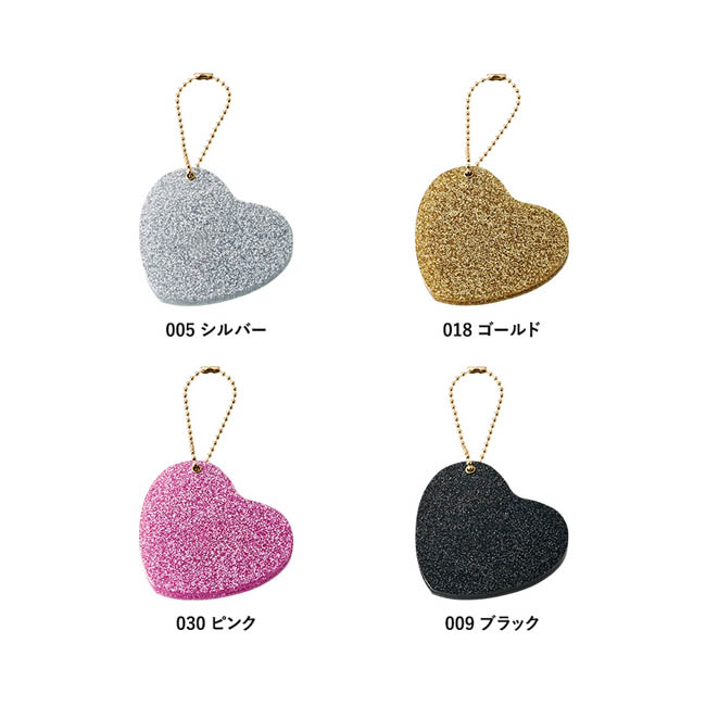 グリッタースライドミラー ハート(SNS-0301053) カラー展開