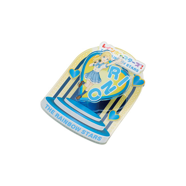 【プリント専用商品】ポップアップアクリルクリップ　クリア（SNS-0301057）　クリア　本体