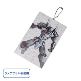 【プリント専用商品】ラメアクリルキーホルダー 88×140mm クリア