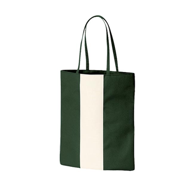 カラーライントート(tTR-0149)ダークグリーン