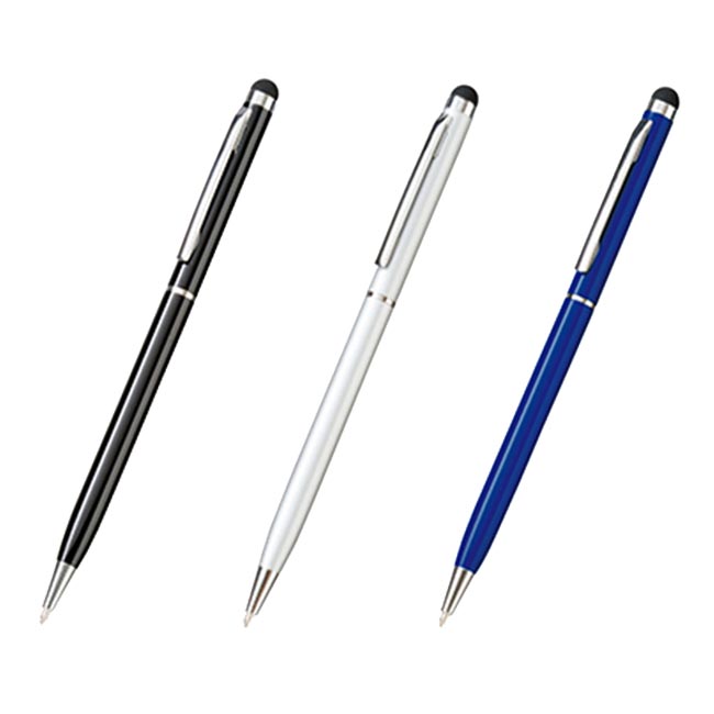 タッチペン付メタルスリムペン（tTS-1107）