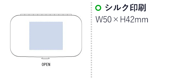ネイルケアセット（5pcs）（tTS-1119）シルク印刷　W50×H42mm
