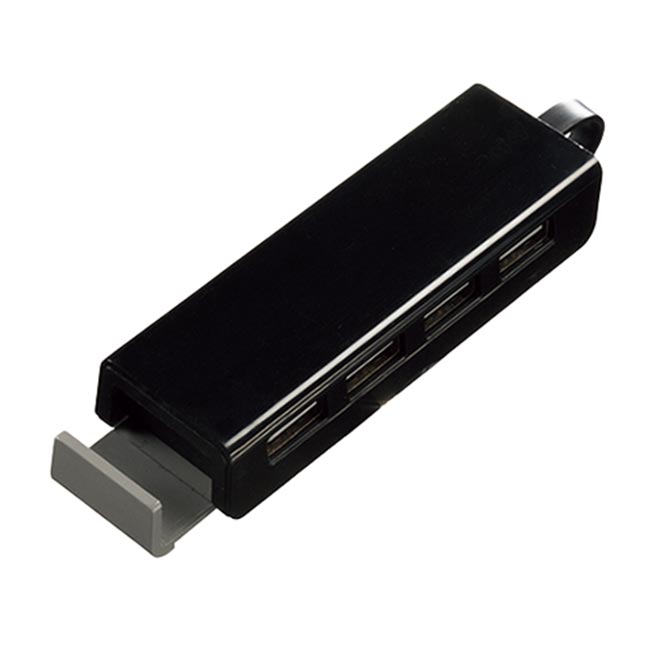 USBハブ スティック（tTS-1329）ブラック