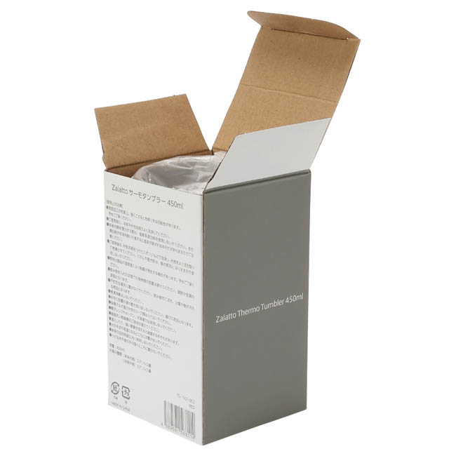 Zalattoサーモタンブラー 450ml(tTS-1507)パッケージ