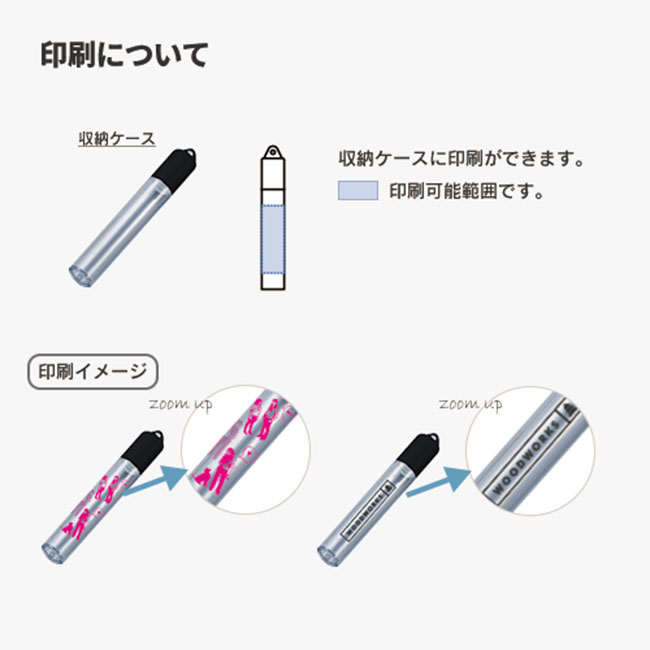 ポータブルステンレスストロー（tTS-1533）印刷について