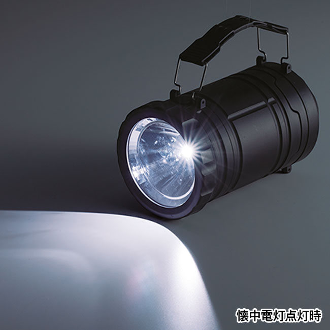 COB3フェイスランタン ビッグライト（tTS-1606）懐中電灯点灯時