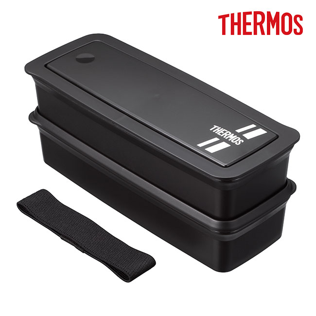 サーモス(THERMOS) フレッシュランチボックス 980ml/DJS（DJS-981W）ベルト付き