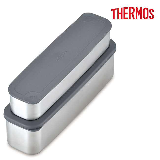 サーモス(THERMOS)フレッシュランチボックス 815ml 箸付き（thDSA-804W）ランチボックス本体