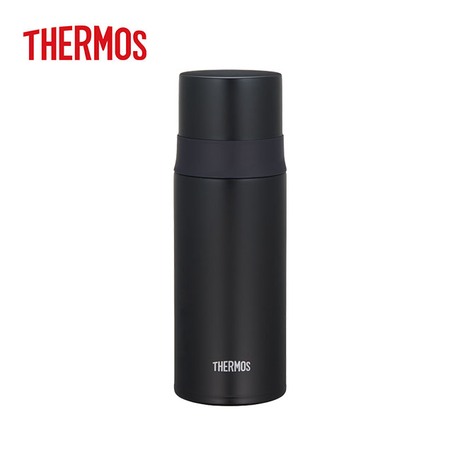 サーモス(THERMOS)ステンレススリムボトル 350ml(thFFM-351)マットブラック（MTBK)