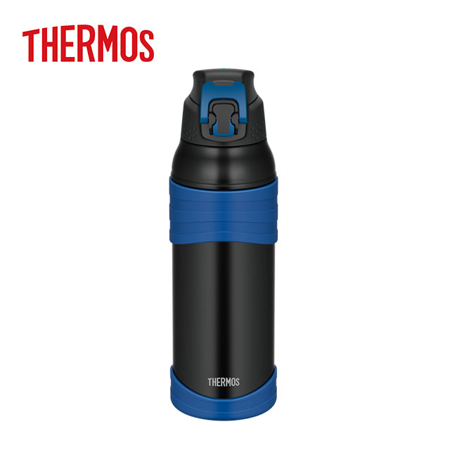 サーモス(THERMOS)真空断熱スポーツボトル 1,000ml（thFJC-1000）ブラックブルー（BK-BL)
