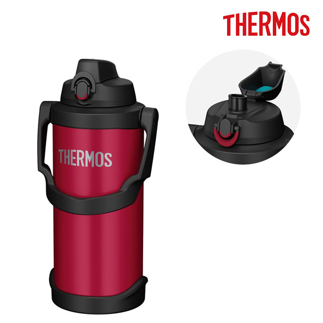 サーモス(THERMOS)真空断熱スポーツジャグ 3L/FJQ（FJQ-3000）フタ開けイメ―ジ