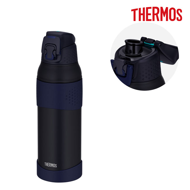 サーモス(THERMOS)真空断熱スポーツボトル 1L/FJR（FJR-1000）フタ開けイメ―ジ