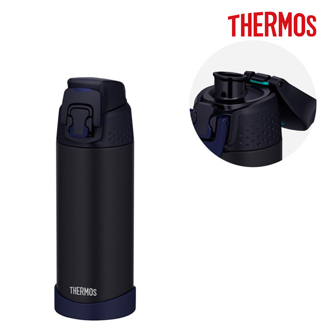 サーモス(THERMOS)真空断熱スポーツボトル 500ml/FJR（FJR-500）フタ開けイメ―ジ