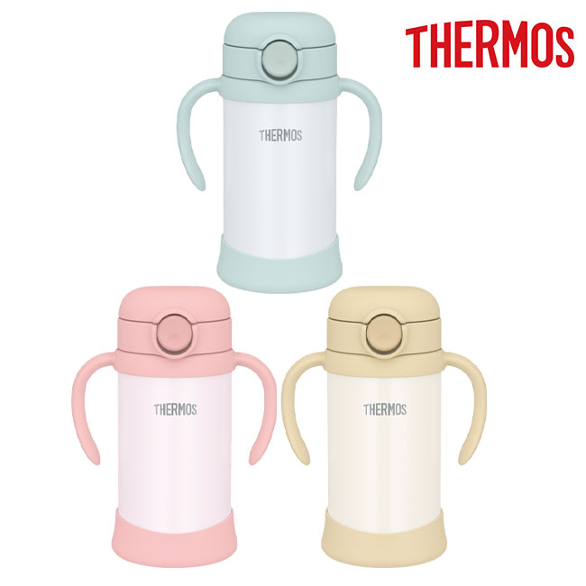 サーモス(THERMOS)まほうびんのベビーストローマグ 350ml/FJT（FJT-350）本体