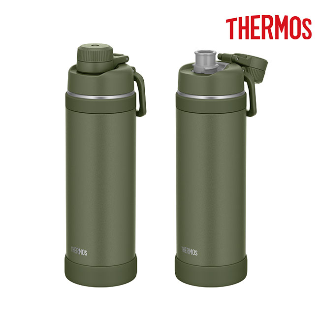 サーモス(THERMOS)真空断熱スポーツボトル 1000ml/FJU（FJU-1000）口部分キャップ開閉