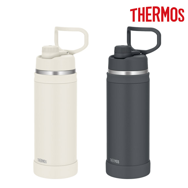 サーモス(THERMOS)真空断熱スポーツボトル 2L/FJU（FJU-2001）アイボリーホワイト,マットブラック