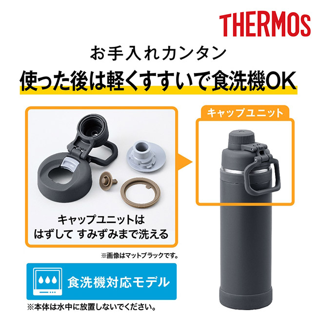 サーモス(THERMOS)真空断熱スポーツボトル 750ml/FJU（FJU-751）食洗機OK