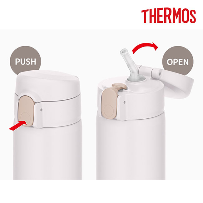 サーモス(THERMOS) 真空断熱ストローボトル 510ml/FKA（FKA-500）ワンタッチオープン式