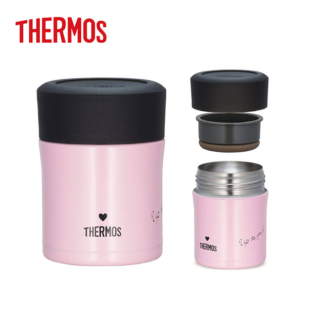 サーモス(THERMOS)真空断熱スープジャー 300ml(thJBJ-303G)スイートピンク（SEP)