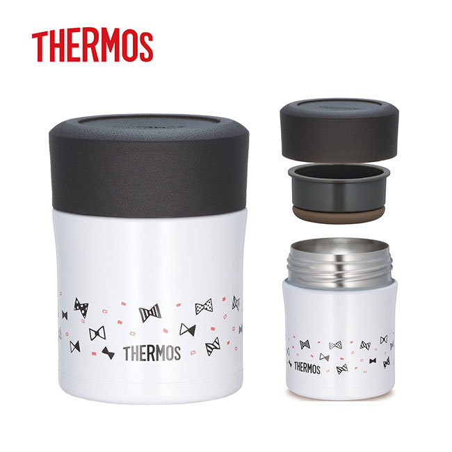 サーモス(THERMOS)真空断熱スープジャー 300ml(thJBJ-303G)ポップホワイト（POW)