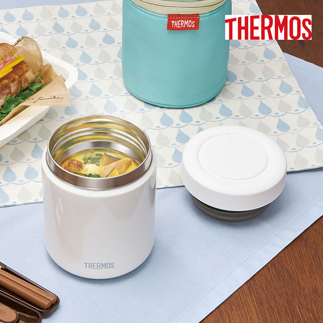 サーモス(THERMOS)真空断熱スープジャー 300ml（thJBR-300）弁当箱使用イメージ