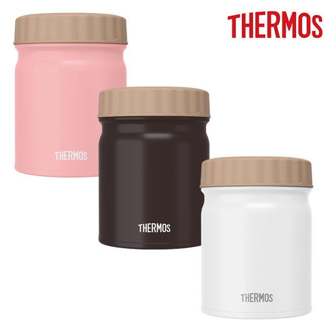 サーモス(THERMOS)真空断熱スープジャー 400ml（thJBT-400）ライトピンク、ブラック、ホワイト