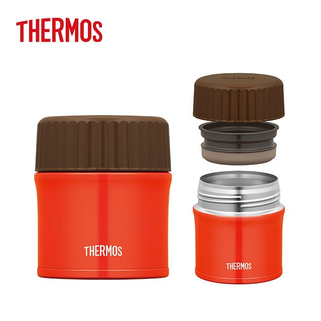 サーモス(THERMOS)真空断熱スープジャー 300ml（thJBU-300）　レッド