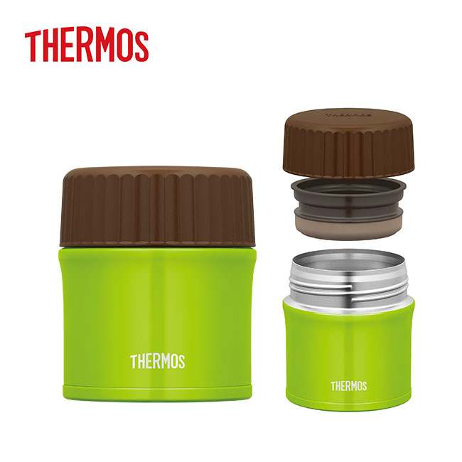 サーモス(THERMOS)真空断熱スープジャー 300ml（thJBU-300）　グリーン